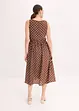 Abito midi con laccetto da annodare, bonprix