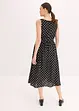 Abito midi con laccetto da annodare, bonprix