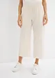 Pantaloni a palazzo in seersucker, lunghezza 7/8, bonprix