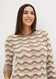 Maglione traforato, bonprix