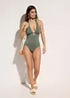 Costume intero all'americana con filato glitterato, bonprix