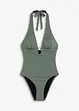 Costume intero all'americana con filato glitterato, bonprix