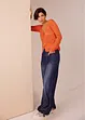 Pantaloni wide leg in Lyocell fluente, bonprix
