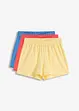 Pantaloni pigiama corti (pacco da 3), bonprix