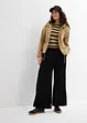 Pantaloni a palazzo in puro cotone, bonprix