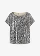 Maglia in paillettes leopardate, bonprix