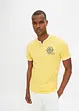 Maglia serafino a maniche corte in puro cotone biologico (pacco da 2), bonprix