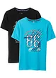 T-shirt in puro cotone biologico (pacco da 2), bonprix