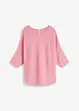 Maglione oversize a costine in misto viscosa, bonprix