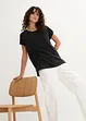 Maglia con pizzo, bonprix
