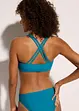 Reggiseno a bustier per bikini con spalline incrociate, bonprix