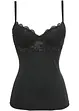 Canotta con reggiseno integrato e ferretto, bonprix