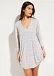 Maglia lunga copricostume con cappuccio in viscosa, bonprix