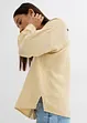Camicia larga in mussola effetto used, bonprix