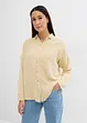 Camicia larga in mussola effetto used, bonprix