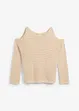 Maglione boxy con cut-out, bonprix