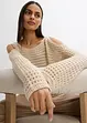 Maglione boxy con cut-out, bonprix