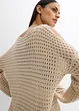 Maglione boxy con cut-out, bonprix