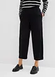 Pantaloni a carota in misto lino e viscosa, lunghezza 7/8, bonprix