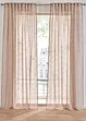 Tenda trasparente effetto lino (pacco da 1), bonprix