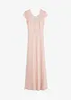 Abito in chiffon con pizzo e fascia da allacciare, bonprix
