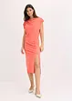 Abito di jersey asimmetrico con arricciatura, bonprix