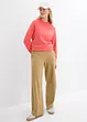 Felpa in misto cotone, bonprix