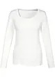 Maglia a maniche lunghe in puro cotone biologico, bonprix