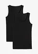 Canotta elasticizzata (pacco da 2), bonprix