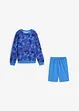 Felpa e pantaloni corti (set 2 pezzi), bonprix