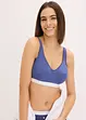 Reggiseno t-shirt senza ferretto con cotone biologico (pacco da 2), bonprix
