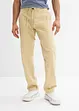 Pantaloni chino in misto lino con elastico in vita regular fit, straight, bonprix