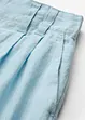 Pantaloni con pinces in puro lino, bonprix