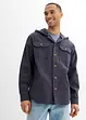 Giacca-camicia con cappuccio, bonprix