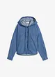 Camicia di jeans con cappuccio, bonprix