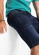 Bermuda di jeans in felpa con taglio comfort, regular fit, bonprix