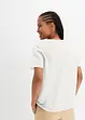 T-shirt in maglia fine di cotone, bonprix
