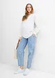 Jeans prémaman alla caviglia, boyfriend fit, bonprix