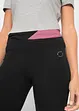 Pantaloni sportivi in cotone, svasati, bonprix