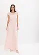 Abito in chiffon con pizzo e fascia da allacciare, bonprix