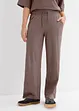 Pantaloni in jersey interlock, bonprix