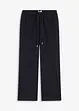 Pantaloni larghi con effetto operato, bonprix