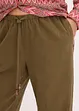 Pantaloni larghi con effetto operato, bonprix