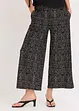 Pantaloni culotte in  jersey crêpe, bonprix