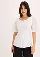 Maglie con maniche in pizzo, bonprix