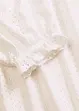 Maglia traforata con volant, bonprix
