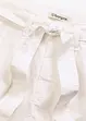 Shorts in twill con cintura da annodare, bonprix