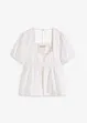 Blusa con maniche a palloncino e bottoni, bonprix