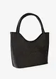 Borsa shopper in simil paglia, bonprix