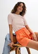 Shorts paper bag in misto lyocell fluente, bonprix
